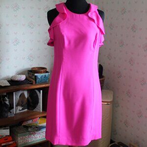 Lilly Pulitzer Hot Pink Dress, Size 2